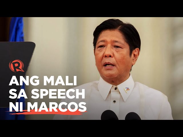 FACT CHECK: Lies Marcos said in his inaugural speech