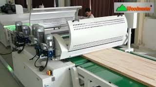 Chuyền sơn UV cánh cửa tự động lật mặt Woodmaster