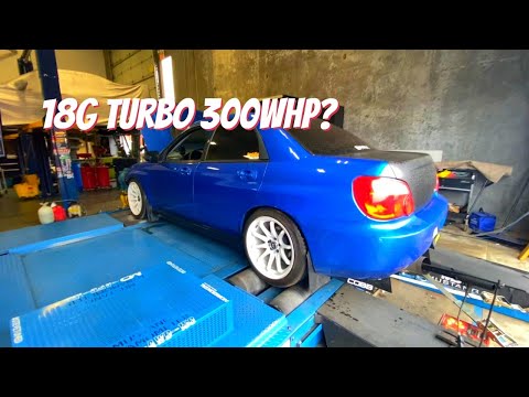 18G JDM WRX Dyno Tune