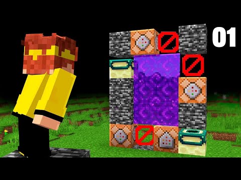 Coletei os BLOCOS ILEGAIS do SURVIVAL no minecraft!