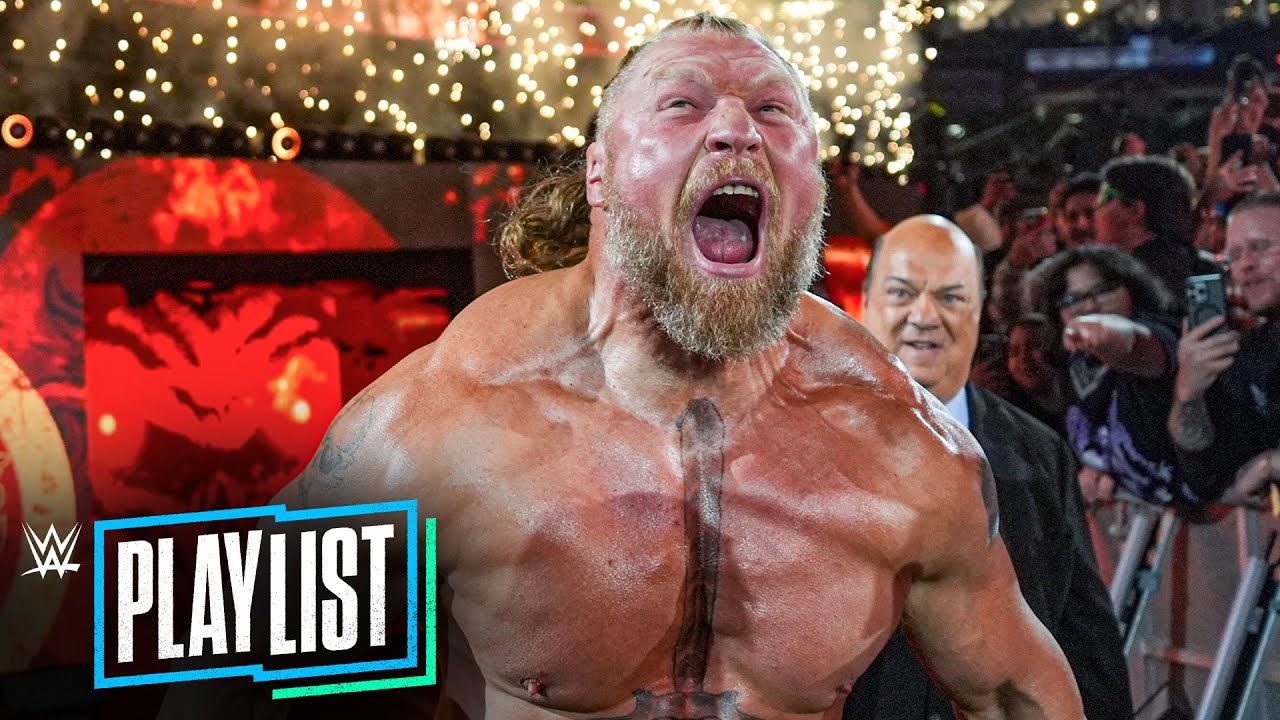 Brock Lesnar's 2025 year in review: WWE Playlist