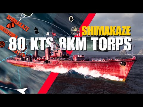 Shimakaze – Behind Enemy Lines with 8KM F3 Torpedoes