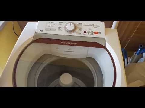 Brastemp 11 kg washing machine keeps flashing (Alarm)