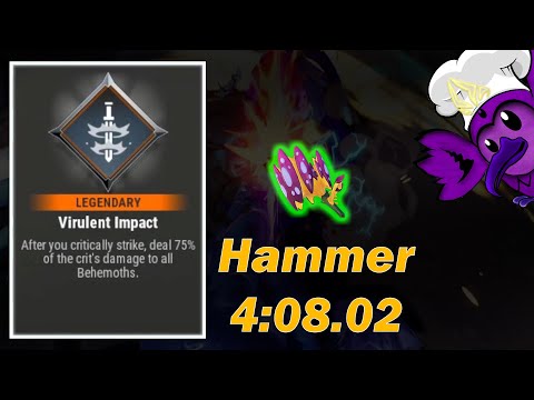 When You Get Legendary VI Round 1 - Shock Escalation Hammer Speedrun 4:08.02