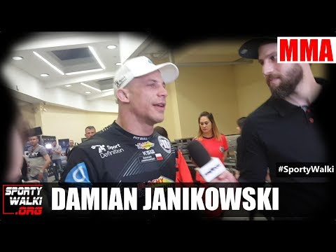 Kulisy KSW 43: Damian Janikowski schodzi do szatni po zwycięstwie