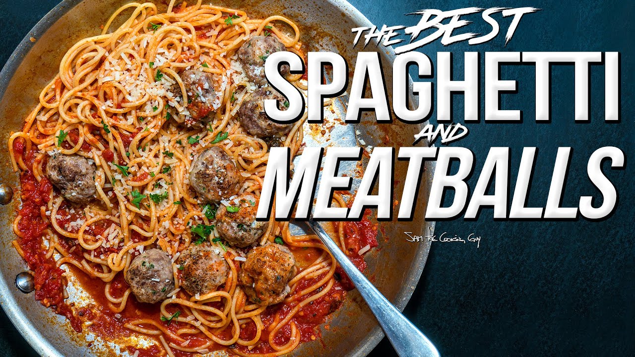 The Best Spaghetti And Meatballs Sam The Cooking Guy 4k Cooking Videos