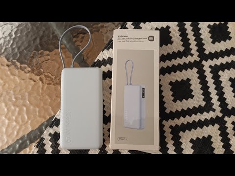 Xiaomi Integrated Cable 67W 20000mAh Tan Beige Xiaomi Integrated Cable 67W 20000mAh Tan Beige