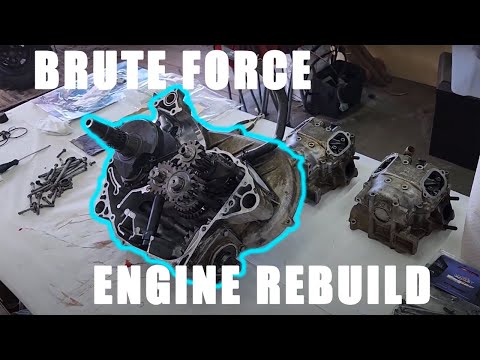 Kawasaki Brute Force 750 Engine Rebuild