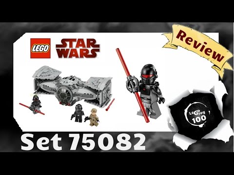 Vidéo LEGO Star Wars 75082 : Prototype TIE top secret