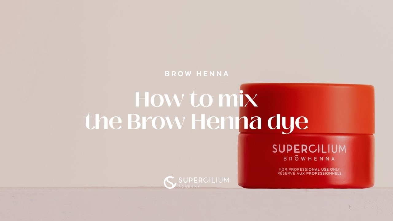 Create the perfect Henna Mixture! | Brow Henna Course