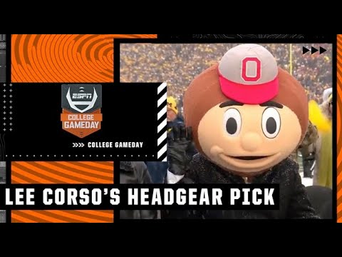 Lee Corso's headgear picks for Ohio State vs. Michigan with Sebastian Maniscalco ' College GameDay