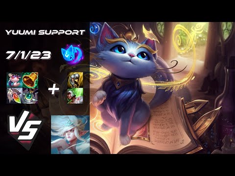SUPPORT Yuumi vs Janna - EU Grandmaster Patch 14.24
