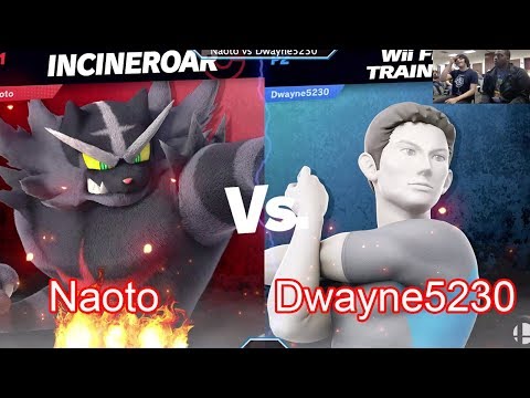 Super Smash Ultimate Tournament 2019 Round 1 Naoto vs Dwayne5230