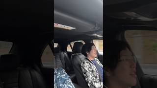 車内より配信