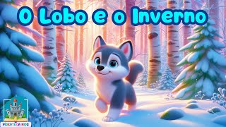 O LOBO E O INVERNO - História Infantil | #historiainfantilparadormir #lerparacrianca #desenho