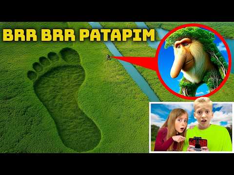 🕹️ We FOUND with DRONE 🏚️ BRR BRR PATAPIM and TUNG SAHUR's house in REAL LIFE 😱