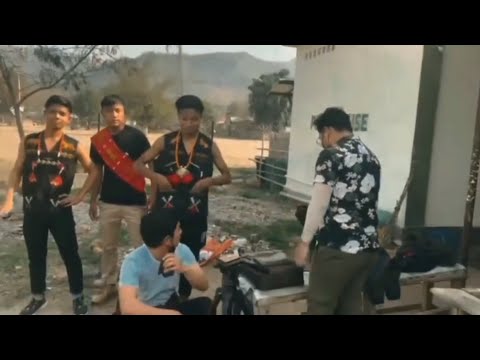 #Big Dane and #Z World from  Nagaland!! shooting new music video.