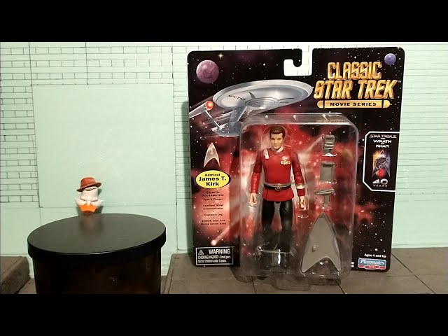Vídeo relacionado con BANDAI Capitán James T. Kirk - Figura de Acción Articulada de Star Trek: La Venganza de Khan