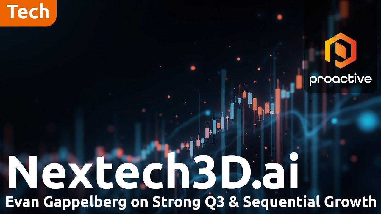 Nextech3D.AI posts strong margin gains, 20% QoQ growth as Eventdex acquisition accelerates AI tech