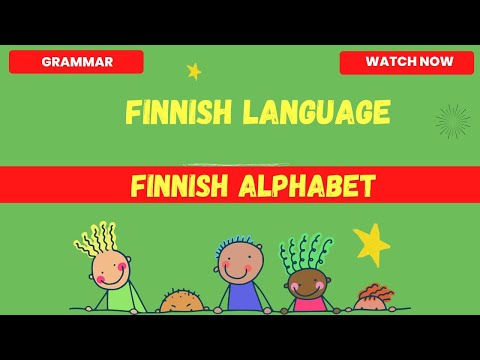 Finnish alphabet lesson 01|how to pronounce finnish alphabet |Finnish language lesson for beginners