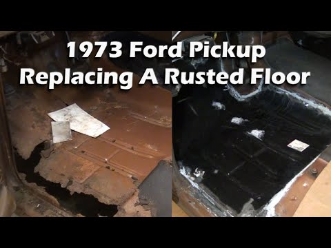 1973 Ford F350 Floor pan replacement