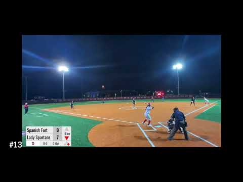 Gracie Dees, 2025 OF/UT, 3 Homeruns vs Spanish Fort