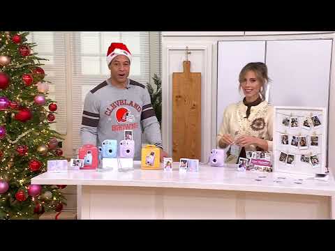 Fujifilm Instax Mini 12 Instant Print Camera with Accessories on QVC