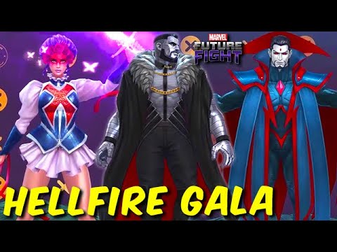 X-MEN HELLFIRE GALA UPDATE!! (Betsy, Colossus, Sinister) - Marvel Future Fight