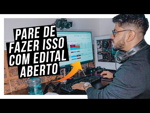 5 Dicas Para Estudar Com EDITAL ABERTO