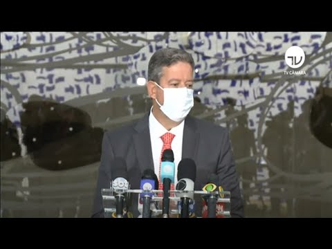 Pronunciamento do presidente da Câmara, Arthur Lira - 25/02/2021