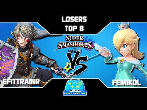 Fairbanks Weekly: Losers Top 8- EFitTrainr (Link) vs Femikol (Rosalina)