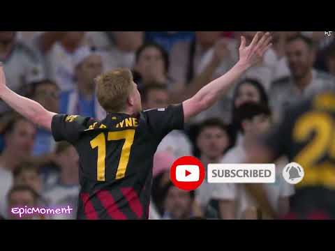 Kevin De Bruyne goal vs Real Madrid 11.05.2023 | What a goal | UCL Journey 2023