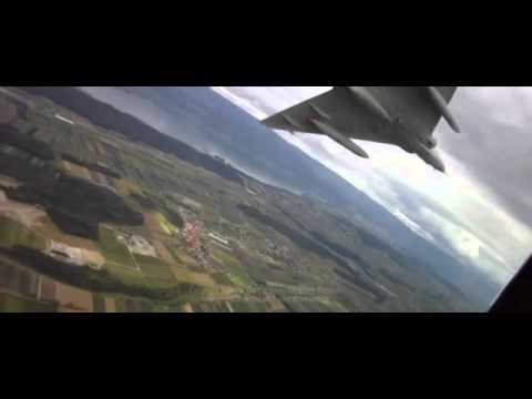 AIR14 Heritage Flight   Hawker Hunter, F5 Tiger, Mirage III, Vampire