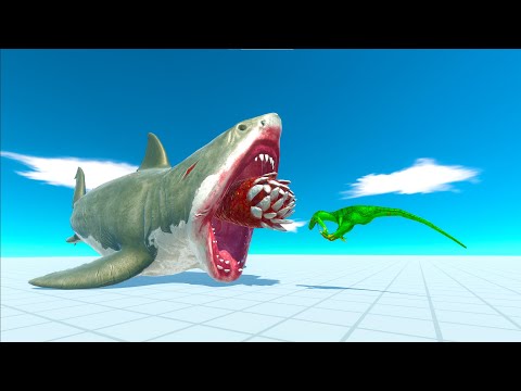 Every Unit vs MUTANT MEGALODON ► Animal Revolt Battle Simulator
