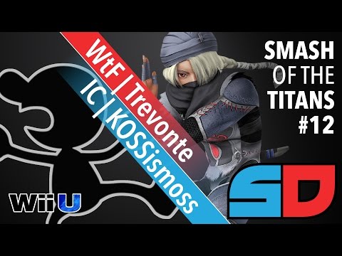 Smash of the Titans #12 - Winner Semis: KOSSismoss (Game & Watch) vs WtF|Trevonte (Sheik)