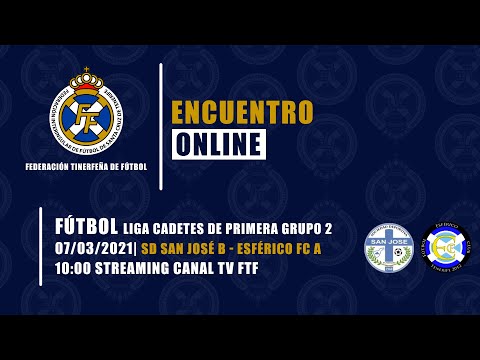 SD SAN JOSÉ B - ESFÉRICO FC A | FTF