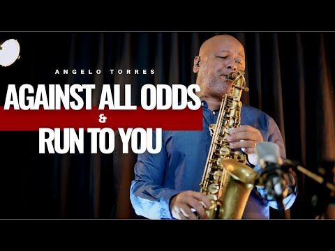 ROMANTIC SAXOPHONE - Against All Odds | Run to You - Angelo Torres - Instrumental Sax Cover