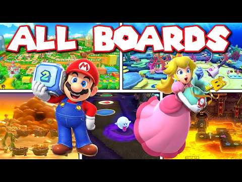 Playing ALL BOARDS in Mario Party 10!! *Bro vs Sis*