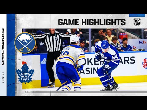 Sabres @ Maple Leafs 11/19 | NHL Highlights 2022