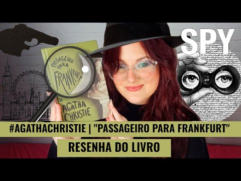 #AGATHACHRISTIE PASSAGEIRO PARA FRANKFURT | RESENHA DO LIVRO