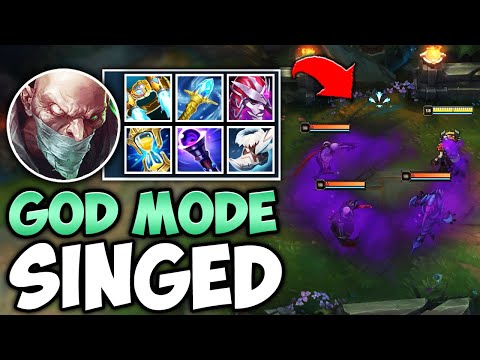 I WENT FULL SWEAT MODE ON SINGED, AND THIS IS WHAT HAPPENED (RANK 1 SINGED)