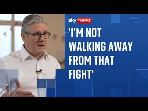 Keir Starmer says he will lead Labour into the next general election | Beth Rigby analysis