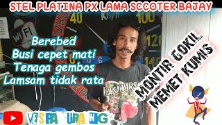 Download lagu How to set the old super px platinum on the bajaj seccoter mp3