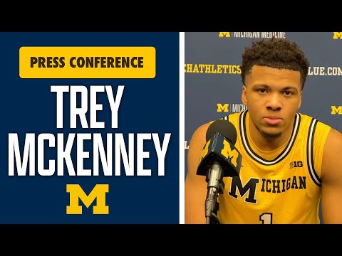 Trey McKenney After Michigan Basketball Win Over Ohio State, Trey Burke Night