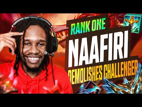 Rank 1 Naafiri With a 9 to 5 Destroys Challenger Players