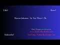 Marcus Johnson - In You There's Me