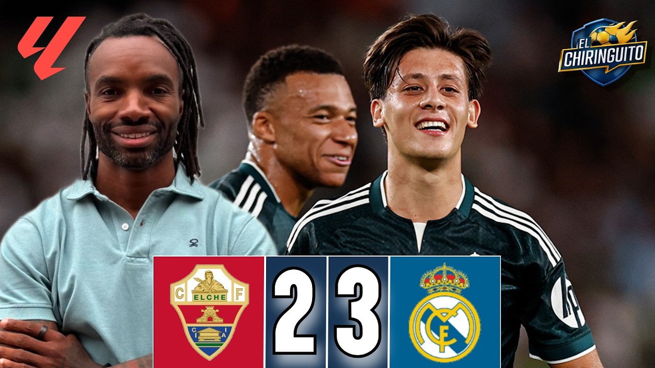 🔥 ¡El REAL MADRID consigue la VICTORIA en el 90'! | Resumen Chiringuito Live | Elche 2-3 Real Madrid