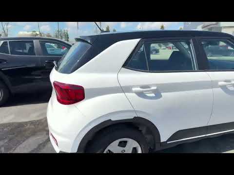 2024 Hyundai Venue Essential IVT in White for sale at Finch Chrysler Dodge Jeep Ram Ltd in London, ON