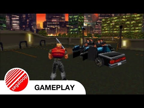 Fighting Force Gameplay Rolling Demo (Sega Saturn - Unreleased)