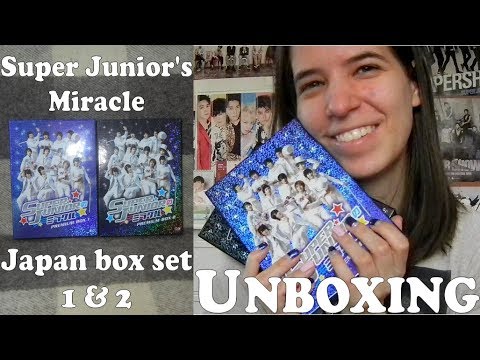 Unboxing - Super Junior's Miracle DVD Box set 1 & 2 - Super Junior 2009 variety show